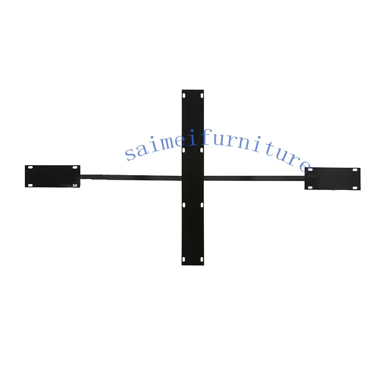 Modern Contemporary Metal Adjust Foot Leg OEM  Steel Tube Furniture Black Spider Table Leg for dining table coffee table!