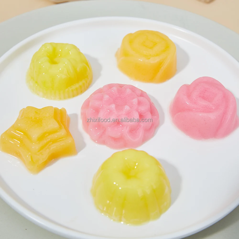 500g Double Happiness Instant Mango Pudding Powder for Bubble Tea Toppings