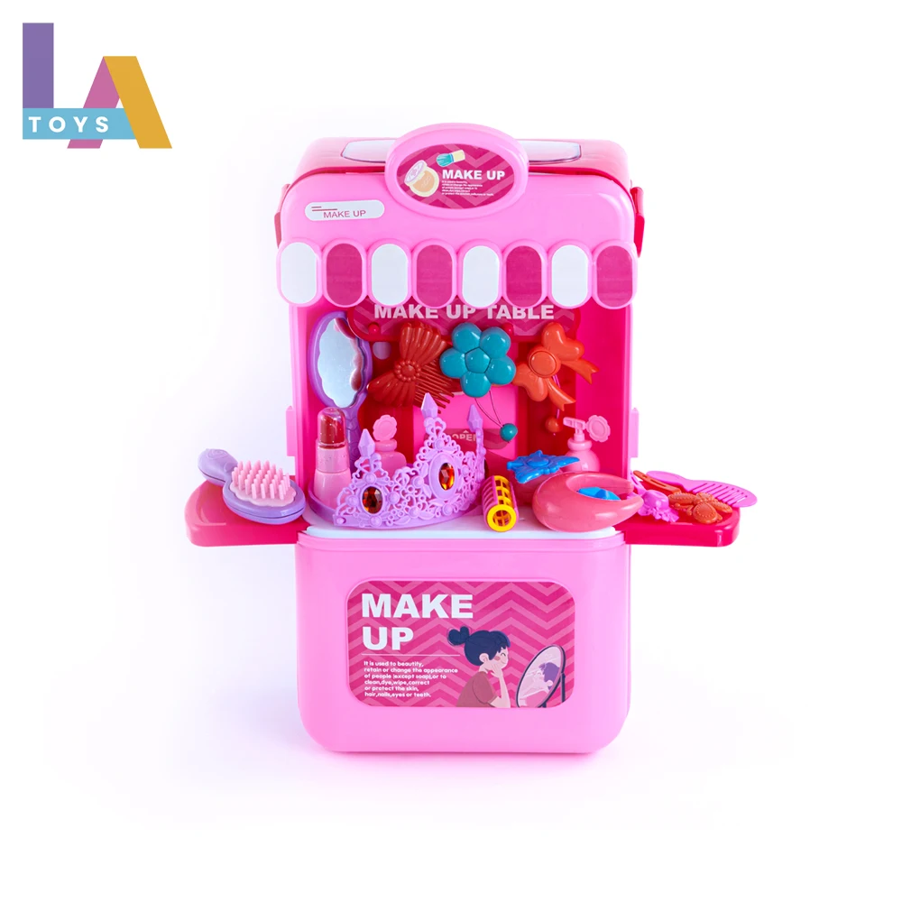 Longthuy Made in Vietnam Children play house makeup kitchen engineering equipment doctor kit luggage trolley box