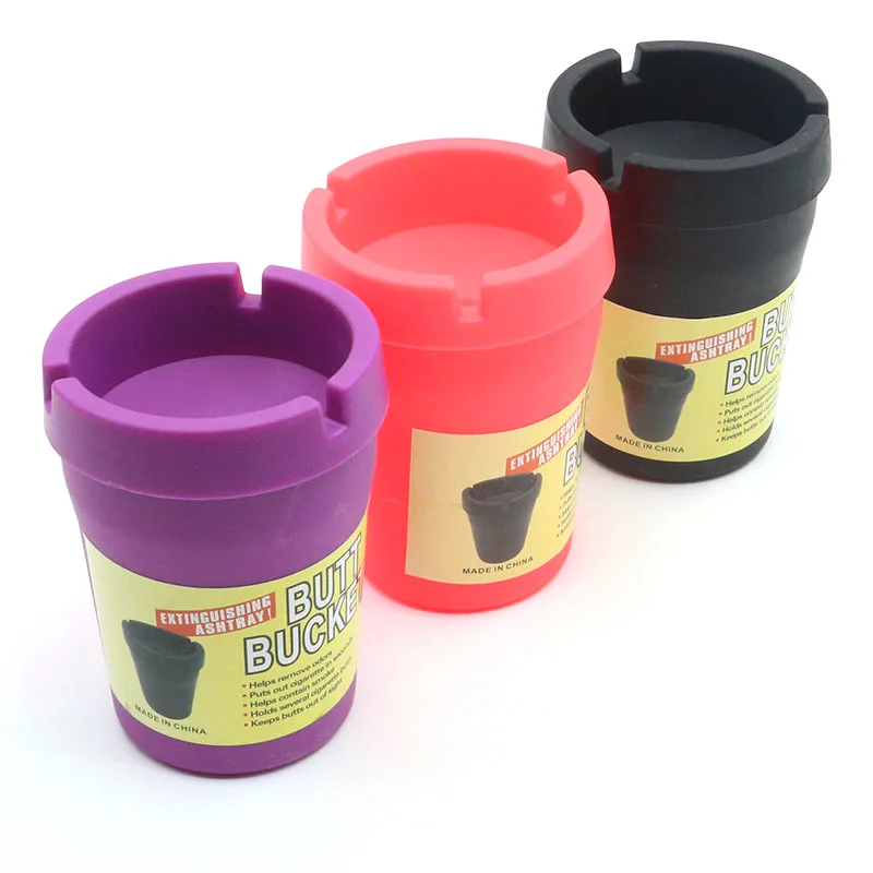 Custom Indoor outdoor Cool Funny  for Cigarettes Car Ashtray for Home Office Decoration Fancy Plastic Smoking Ashtray