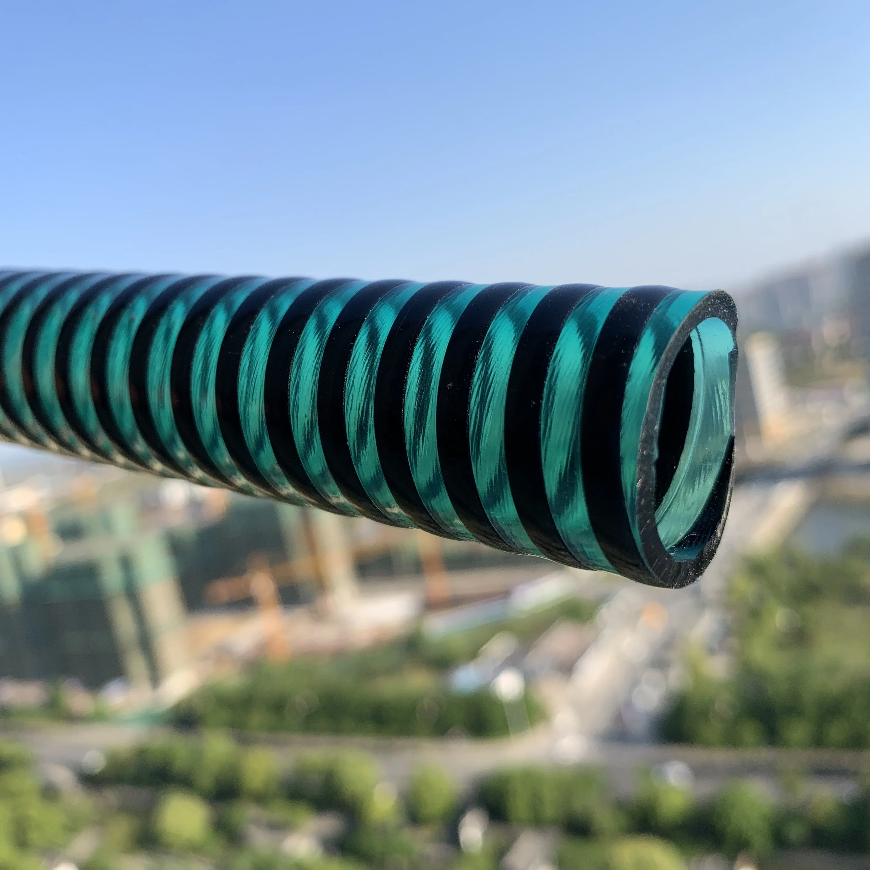 ODM OEM Customized PVC Corrugated Flexible Garden Water Submersible Pump Drainage Suction Hose