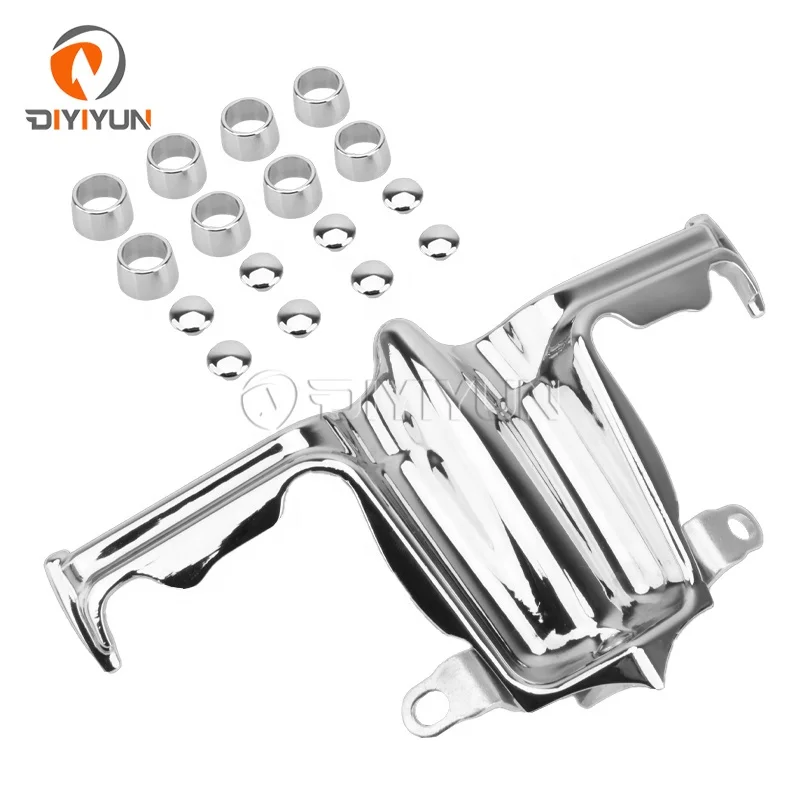 Motorcycle Chrome CNC Tappet Lifter Block Accent Cover For Harley Twin Cam Engine Touring Dyna Street Electra Glide Fat Bob FLHR