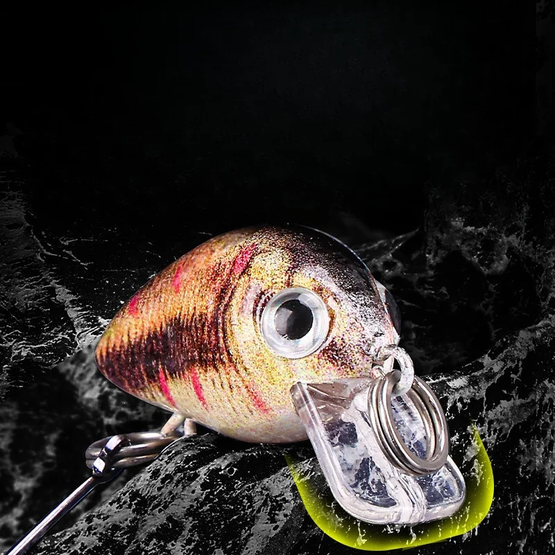 10Pcs Clear lure Bait Shad Fishing Lures Wholesale Minnow Lure Hard Bait Bass Fishing Wobbler