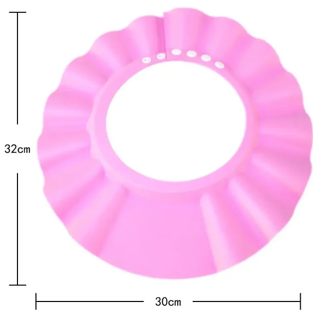 Shampoo Shower Bathing Protection Bath Cap  Kids Shower Cap Baby Hair Washing Guard Baby Bath Hat Shield