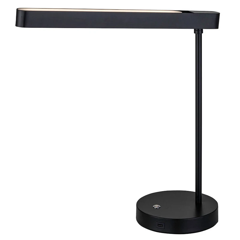 UL Listed Holiday Inn Hotel Indoor Bedroom Led Table Lamp Desk Light Usb Charging With Touch Control