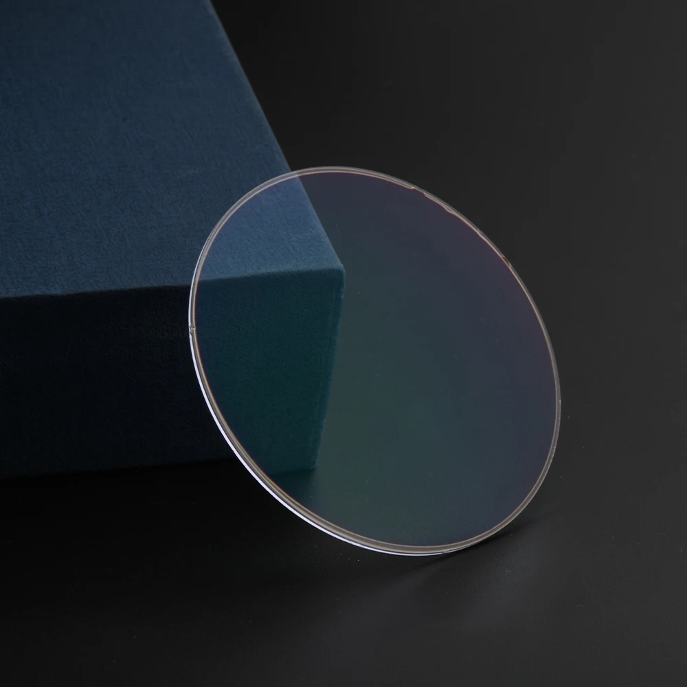 Eyeglasses Lenses Cheap Price 1.56 hmc Blue Cut Resin Optical Photochromic bule green coated Envelope Color Package