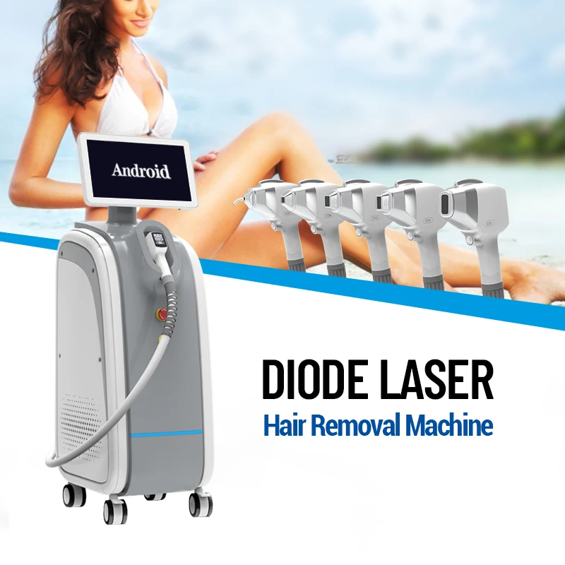 KES Dioe Laser Titanium Laser Hair Removal Machine 808nm Diode Laser Hair Removal Machine Price