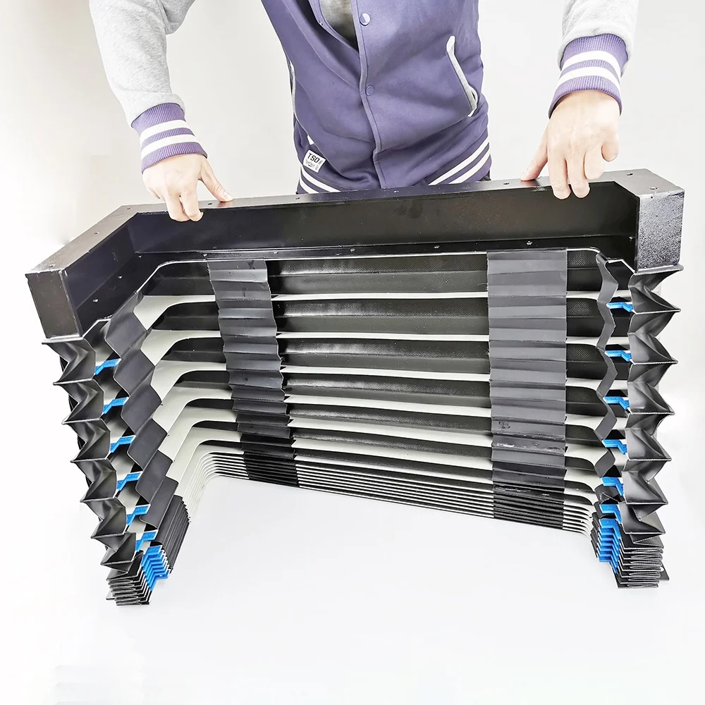 Customized machine tool specific high quality multilateral steel bellows