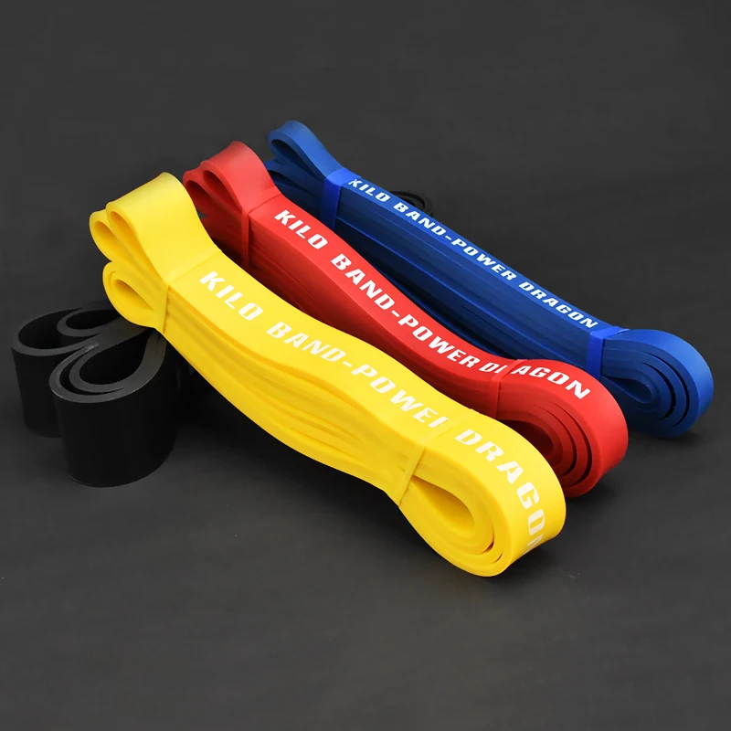 Fitness Gum Custom LOGO Elastic Rubber Bands For Fitness Workout Equipment Training Exercise Gym Strength Latex Resistance Bands