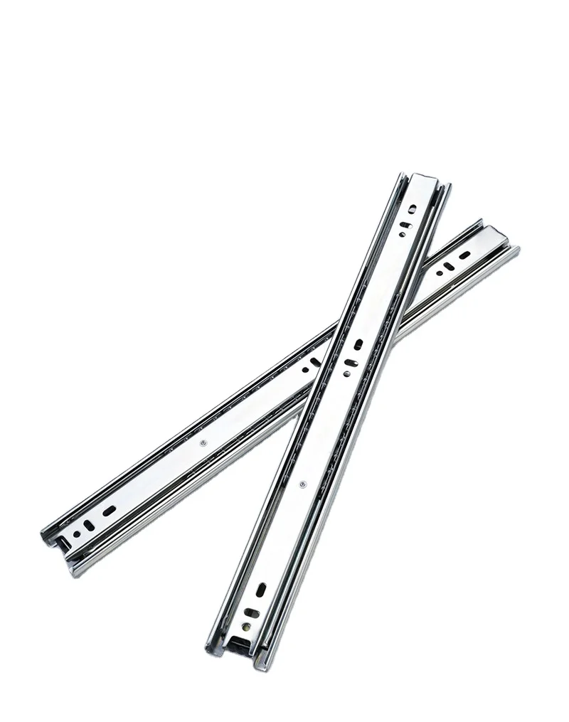 RHETECH New Ball Bearing Furniture Accessories Slide Track Roller Cabinet Pocket Door System Pocket Drawer Slide Rail