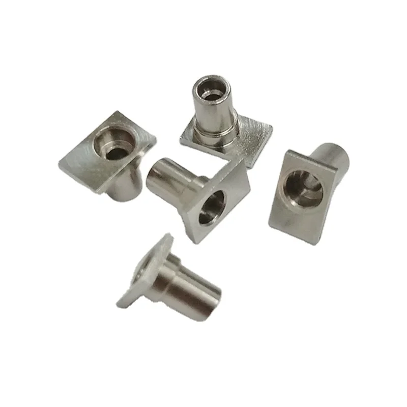 
CNC machine tool aluminum profile processing 5G fiber optic cable connector metal 