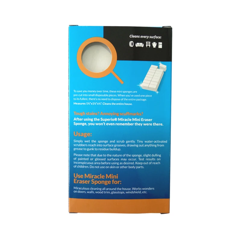 Magic Eraser Sponge Cleaning Pads For Walls Oven Kitchen And Shoe Cleaner Magic Erasers With Melamine Foam