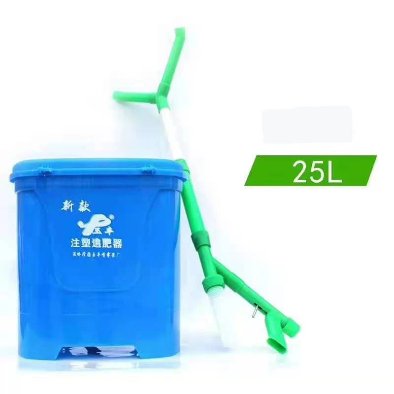 Farm agricultural manual fertilizer applicator machine