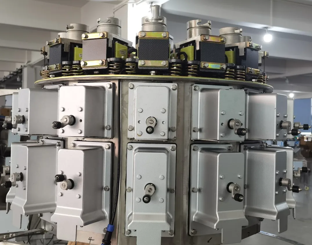 14 head multihead weigher packaging machine snack food automatic packing weigher