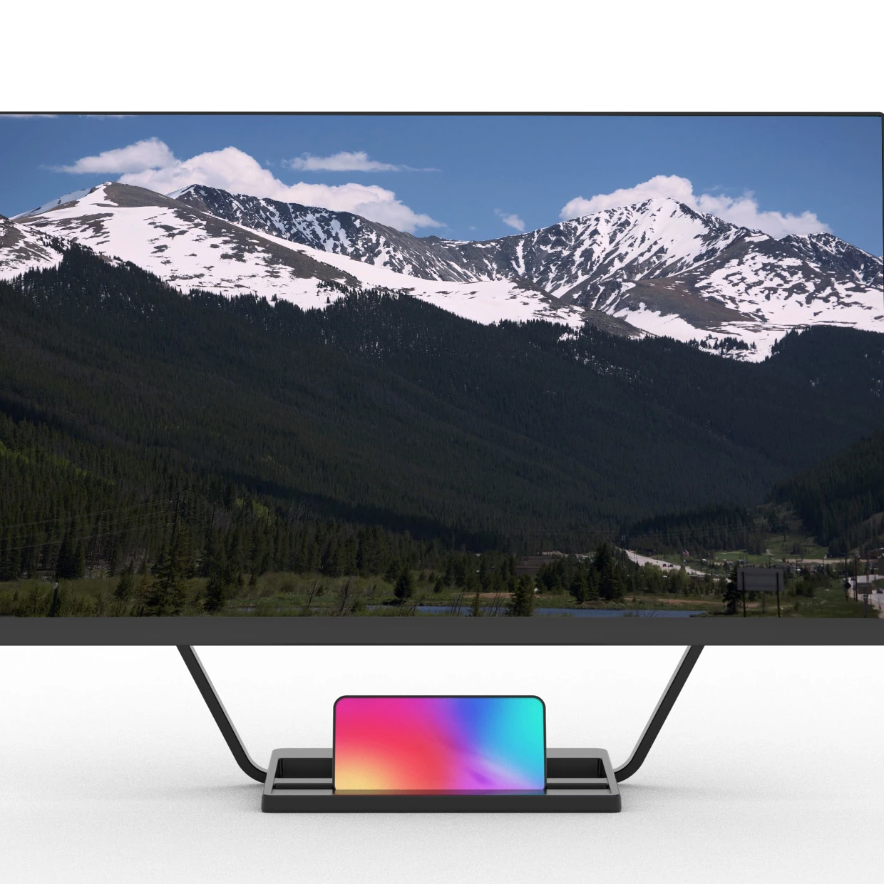 Cheap Price 23.8 Inch Desktop All in One PC  Core I5 All In One Gaming Computer Monitor 75hz For Business