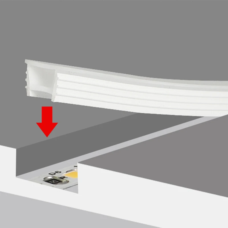 Silicone Led Strip Flex Waterproof Led Neon Strip Ip68 Dc24v Light Neon Led Strip Landscape Lighting for Swimming Pool