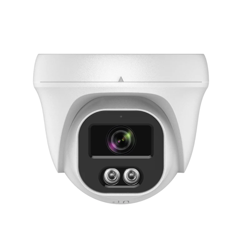 Полноцветная сетевая камера 5MP colorvu цветная ночного видения с фиксированным фокусным глазным яблоком видеокамера безопасности POE