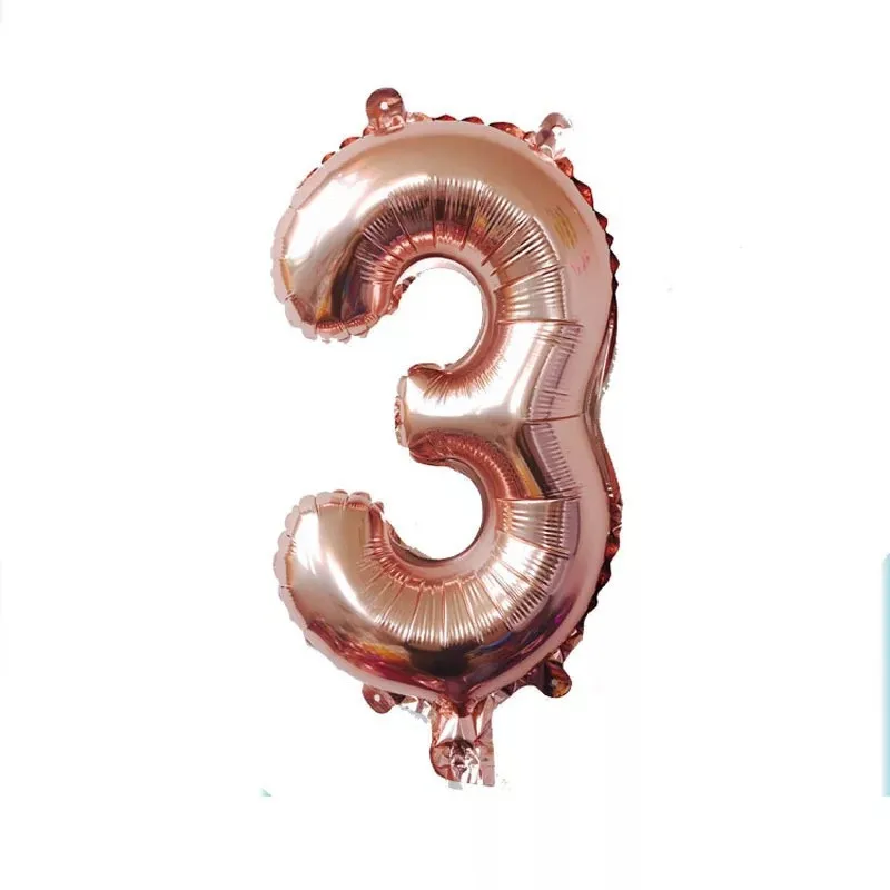 New Amazon Hot Sale Numbers 0-9 Birthday Party Decorations Helium Foil Mylar Big Number Balloon Digital 1