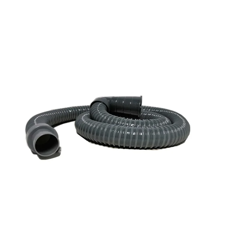 Bathroom Sink Shower Drainer Waste Drain Pipe 3 Inch Flexible Drain Hose Pvc Plastic Strainer Drain Down Hose