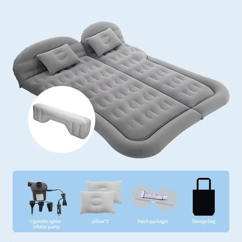Outdoor car air bed inflatable mattress OEM/ODM air bed mattress Inflatable Car Mattress with Pump Bedroom Furniture