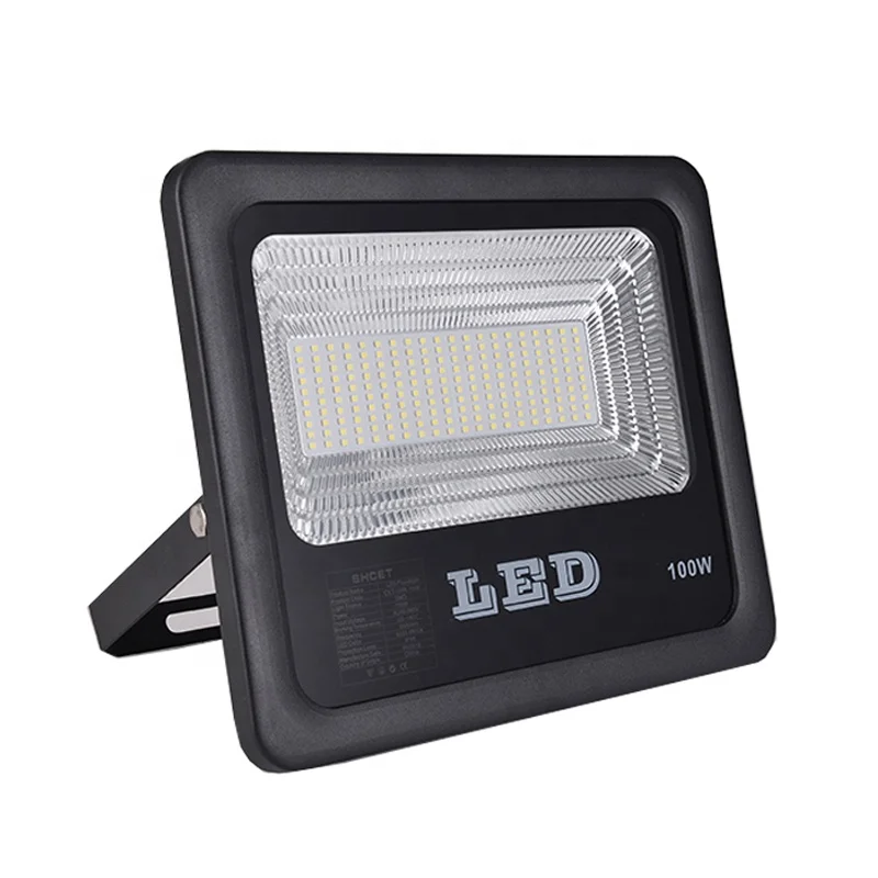 100W WHITE LED FLOODLIGHT IP65 100% REAL POWER 4000V ANTI-SERGEY WITH 3YEARS WARRANTY