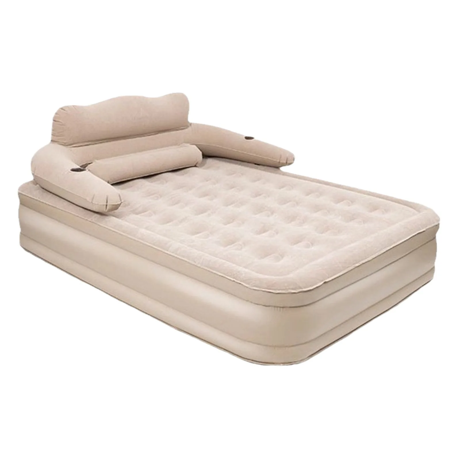 foldable airbed built-in pump Single/double comfortable and eco-friendly   airbed air bed air mattress