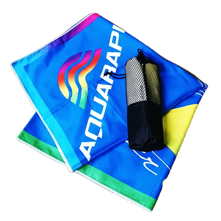 
Hot sale big absorbent golf travel gym swimming 70*140 rpet microfiber sport towel custom 