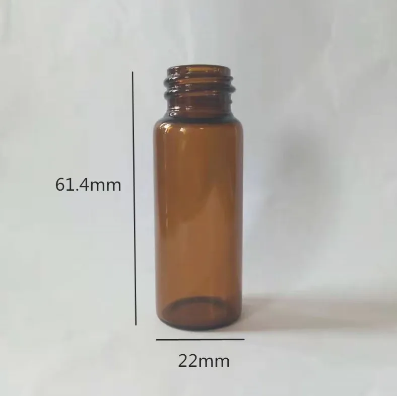 15ml 0.5OZ Amber Glass Empty Foot Care Nail Fungus Treatment Bottle Nail Gel Bottle With Bakelite Cover Glass Penicillin bottles