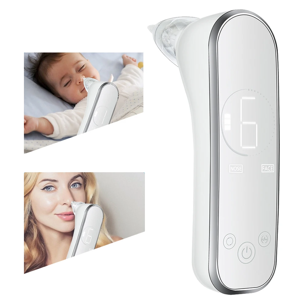 2021 new arrivals baby care products snot sucker infant nose cleaner vacuum electric baby aspirator nasal
