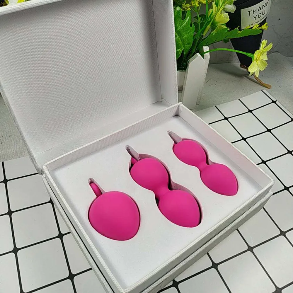 vagina sex toy kegel balls bladder control devices manual rechangeable silicone pelvic toyes machine for sex