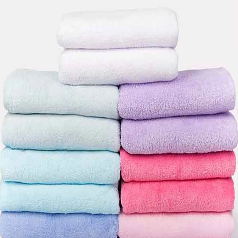 Microfiber Terry Coral Velvet Bath Hair Drying Towel