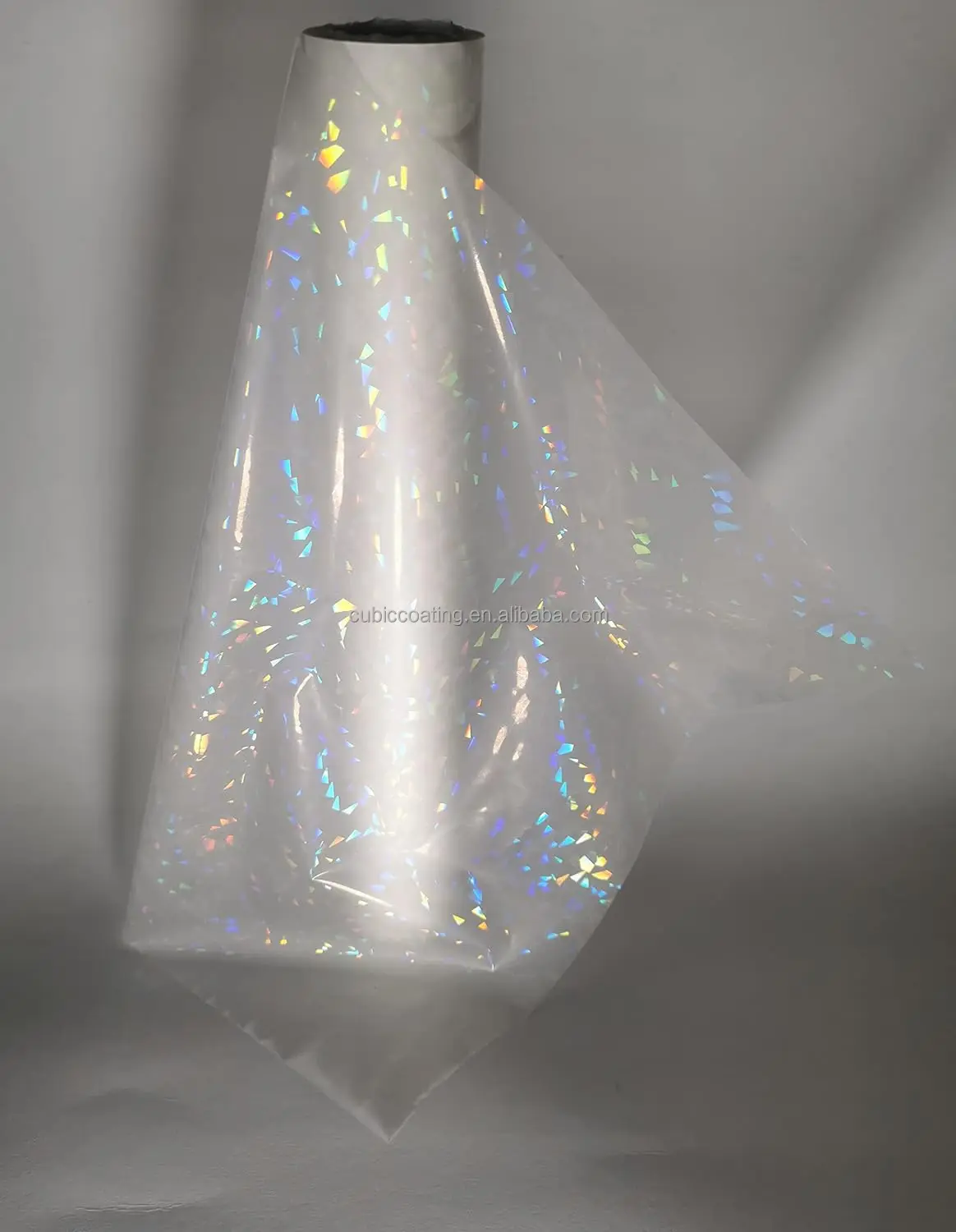 Holographic Rainbow Film For Lamination 3d Effect Glossy Self Adhesive Film Cold Laminating