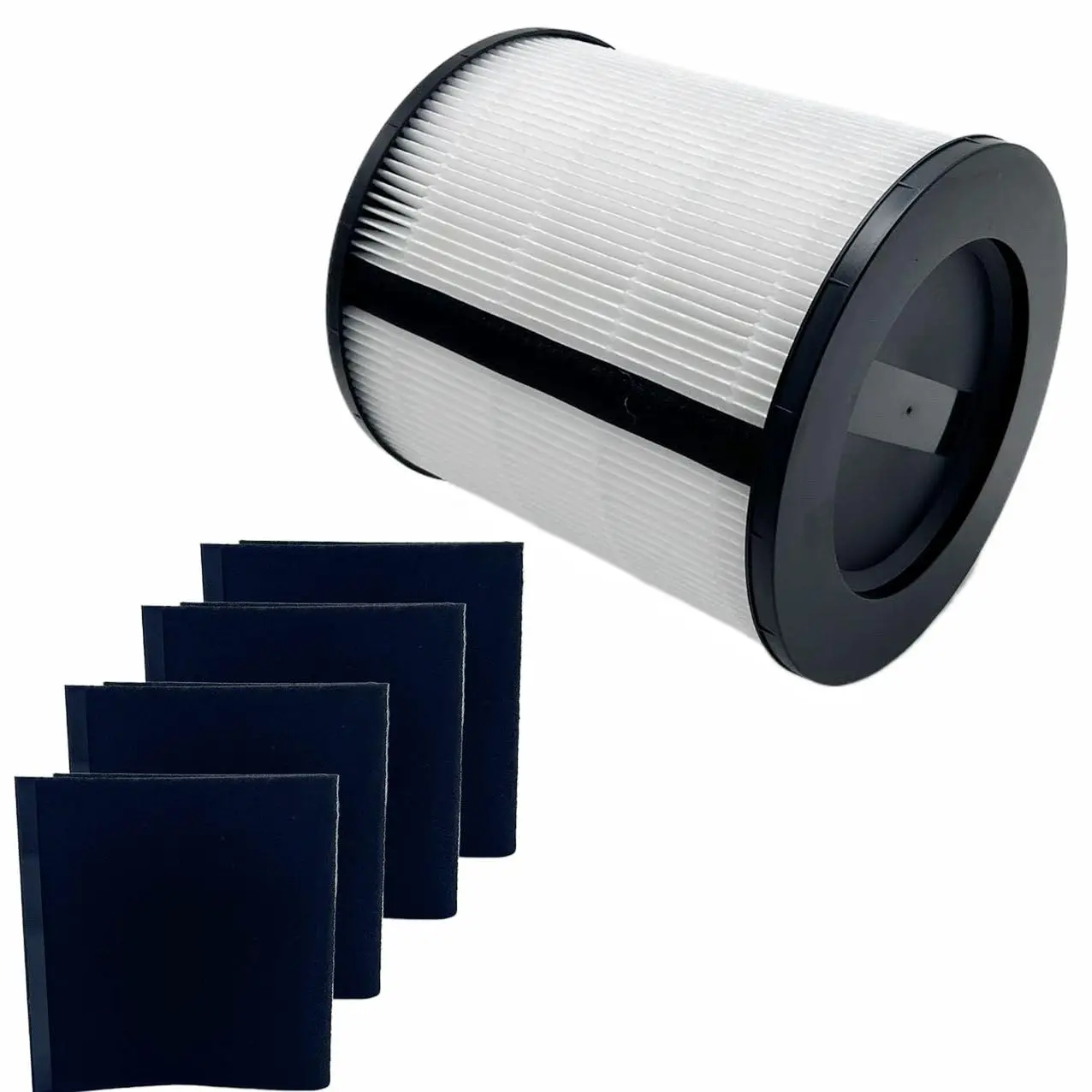 H13 3-Stage Filtration AP008 Replacement True HEPA Filter Kits for TaoTronics TT-AP008 HEPA Gukify AP008 Air Purifier