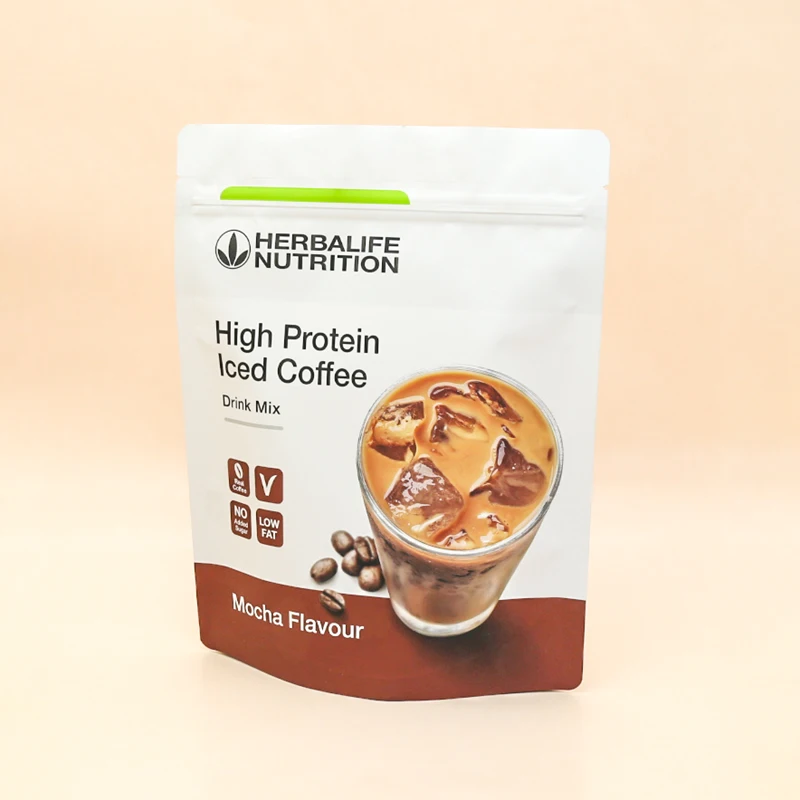 Food Grade Custom Printed Food Packaging Bags Resealable Recyclable PE Plastic Stand Up Zipper Candy Cookie Bags With Logo