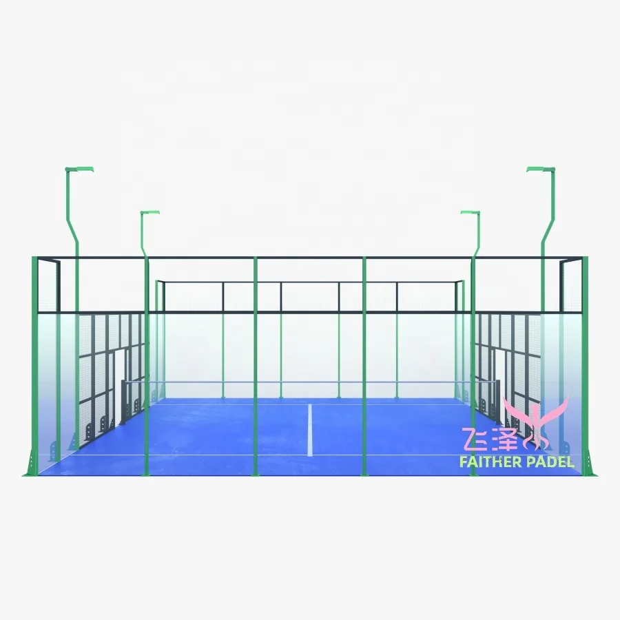 OEM and Customizable  High Quality Padel Court Panoramic Court Wholesaler