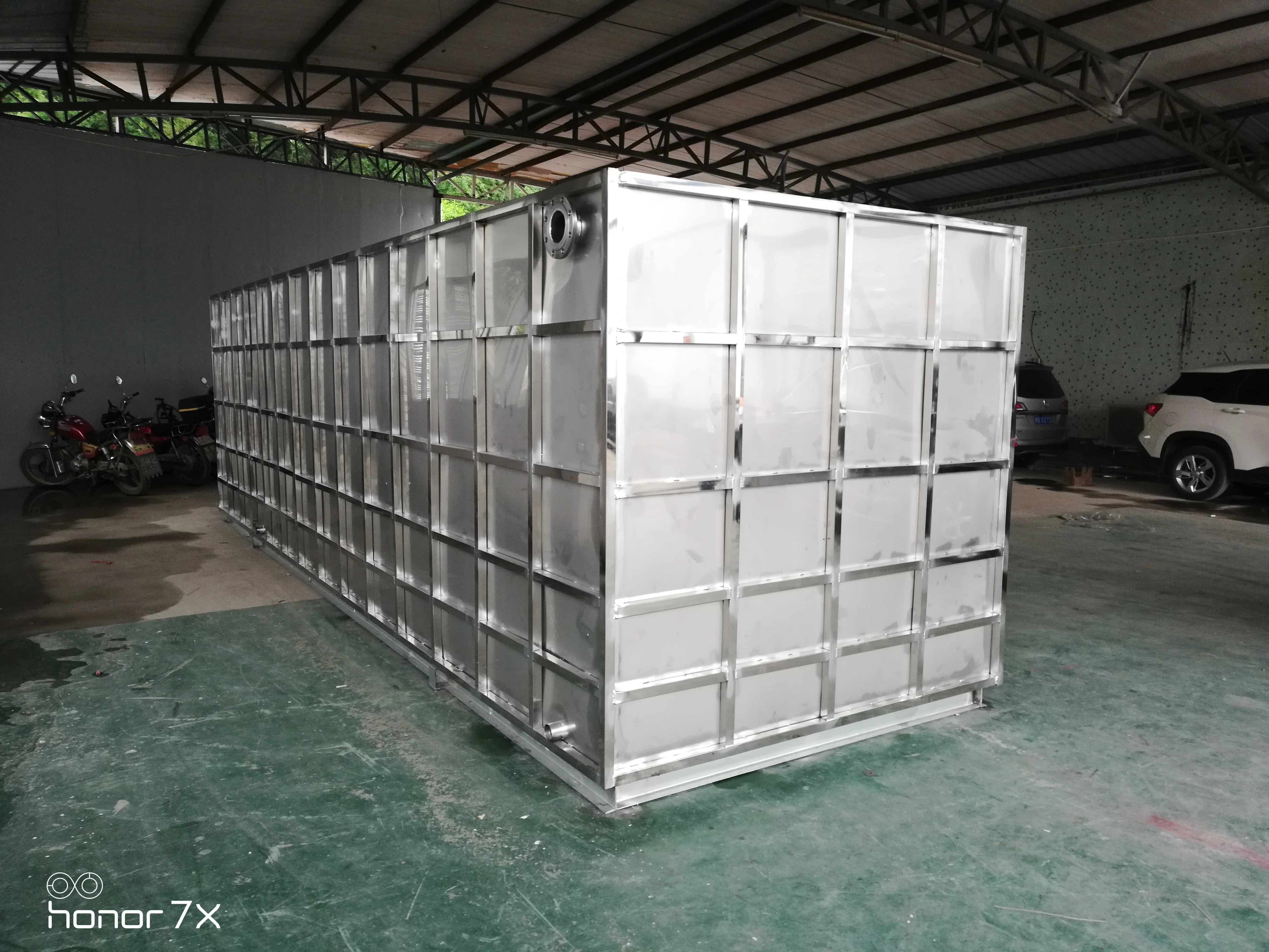Small mini pvdf membrane bioreactor mbr package integrated domestic sewage wastewater treatment equipment plant for resort hotel