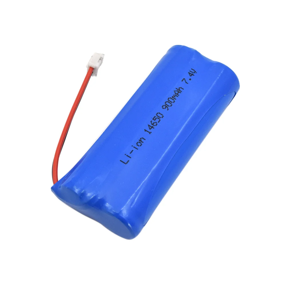 customized battery pack 14650 2S1P 7.4V 1000mAH Battery With PCM for electronic products
