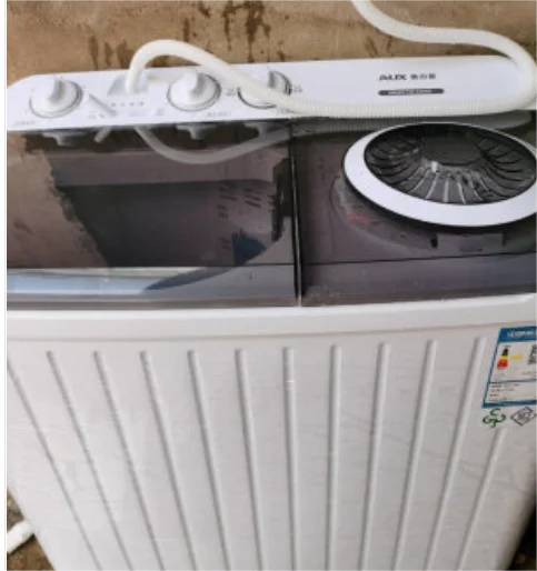 J 13 kg double tub clothes dryer domestic  price auto Minor semi-automatic shoes parts for home smart prices steel plastic