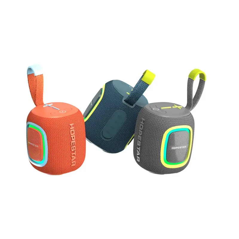New model HOPESTAR P66  outdoor portable wireless speakers with led