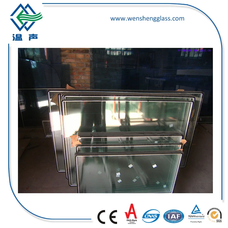 Double Glazed Low e curtain wall insulated glass windows panels,Tempered Hollow vacuum Insulating Glass