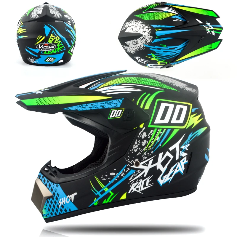 ABS Safe Anti Fog Full Face Helmets For Motorcycle Riding