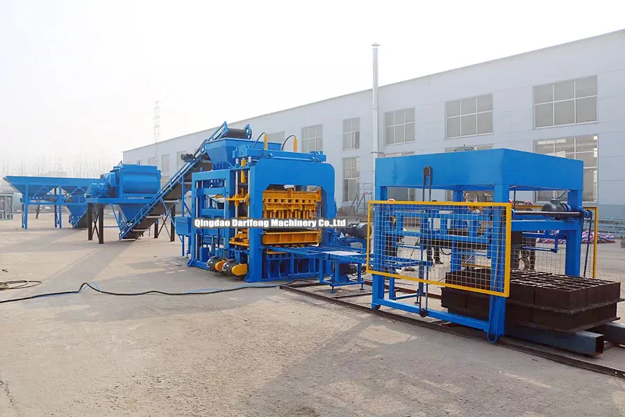 your best choice automatic fly ash block making machinery production line QT15-15 concrete block machine in Bangladesh for sale