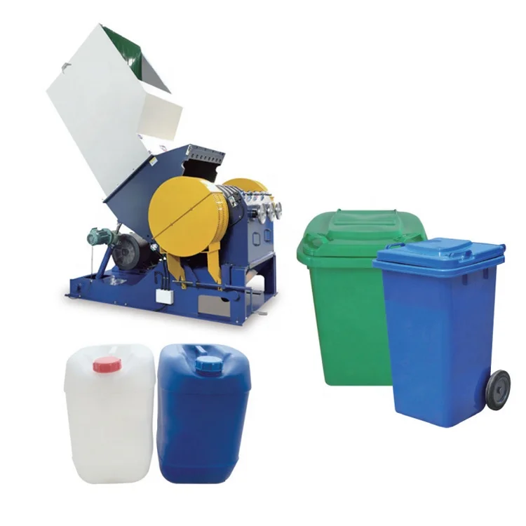 HUARE HTS 600-800F  Dual V-cut technology bin PE PP ABS crushing granulators machine old wasted plastic crusher machine