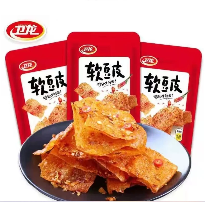 60g per bag spicy Flavor gluten strips collagen food