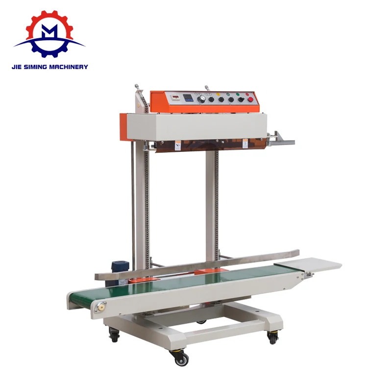 JSM-QLF1680 Factory Supply Vertical Continuous Sealing Machine For Heavy Duty Plastic Rice Bags