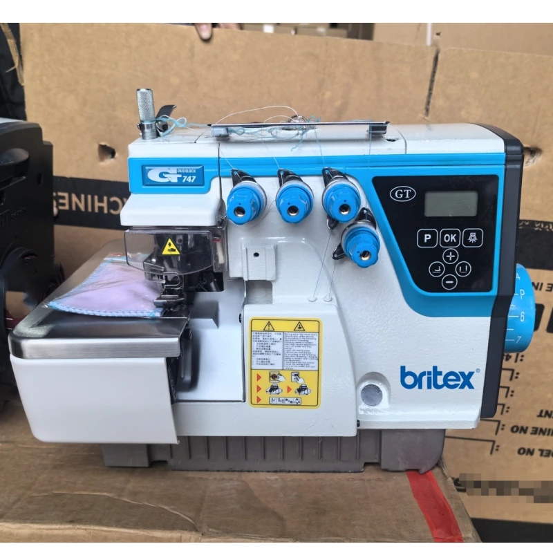 Factory New design BR-GT917D-4 Four Thread Direct Drive Overlock Industrial sewing machine