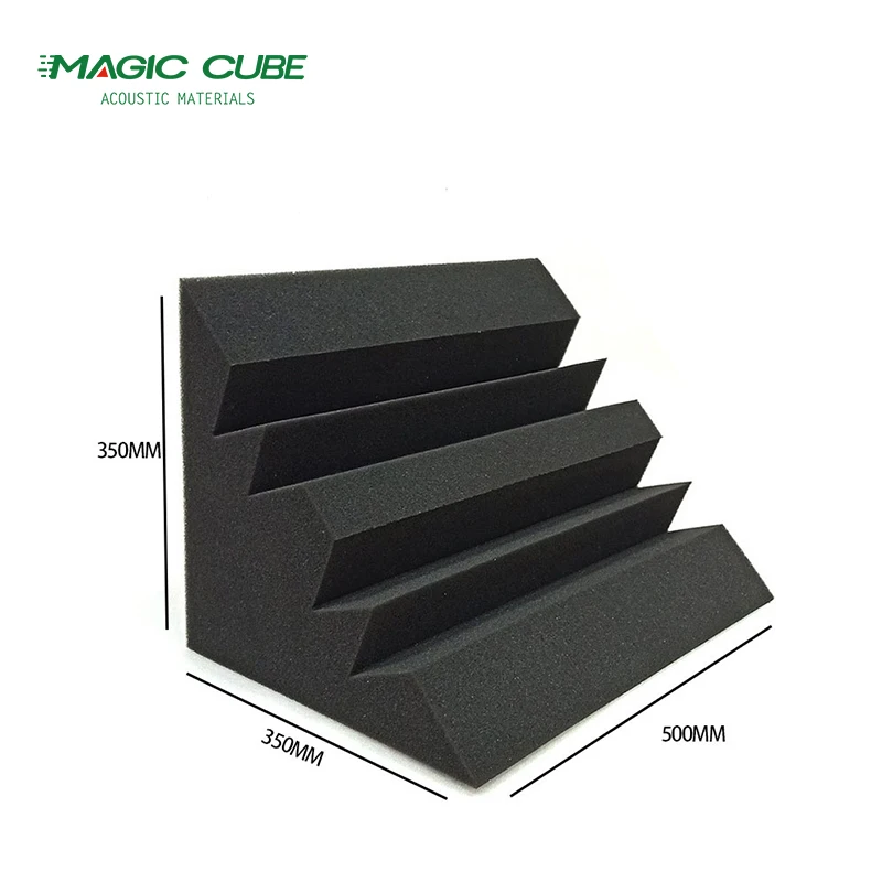 Sound Studio acoustic foam bass trap For Corner Deadening Foam Soundproof Panel Acoustic 30*30*50cm
