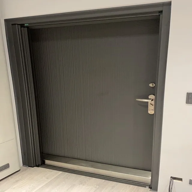 white aluminium window screen wire