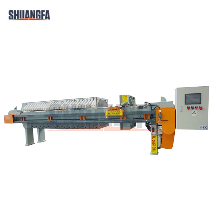 Automatic Plate Shifting Membrane Filter Press Equipment, 630/800 Automatic Filter Press For Sewage Treatment
