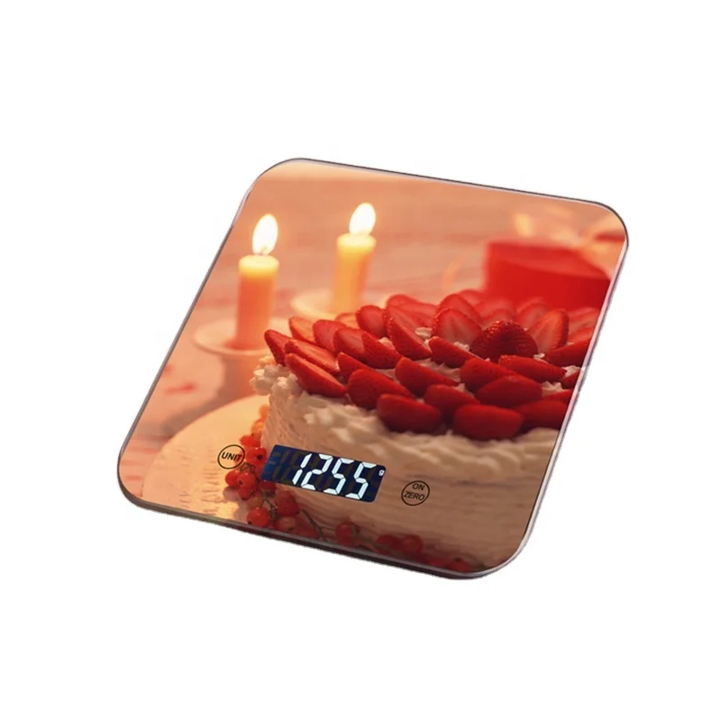 BSCI 15 kg Household  Digital Food Scale glass kitchen scale with Timer